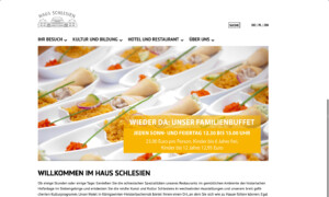 Screenshot HausSchlesien Webseite - WordPress Webdesign