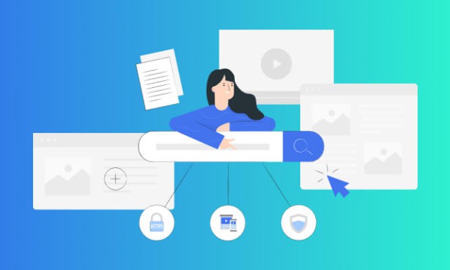 Google Suche Illustration