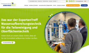 Screenshot Enviro Falk Webseite - WordPress Webdesign