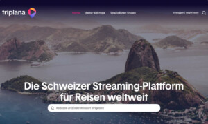 Screenshot Triplana Webseite - WordPress Webdesign
