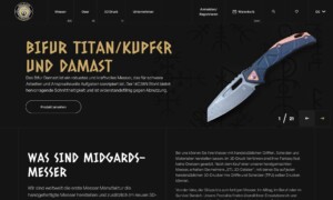 Produktübersicht im Midgards Messer Onlineshop